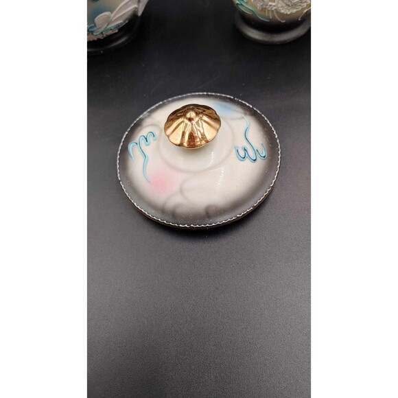 Vintage Dragonware Moriage Creamer And Lidded Sugar Japan Asian Handpainted - Picture 11 of 12